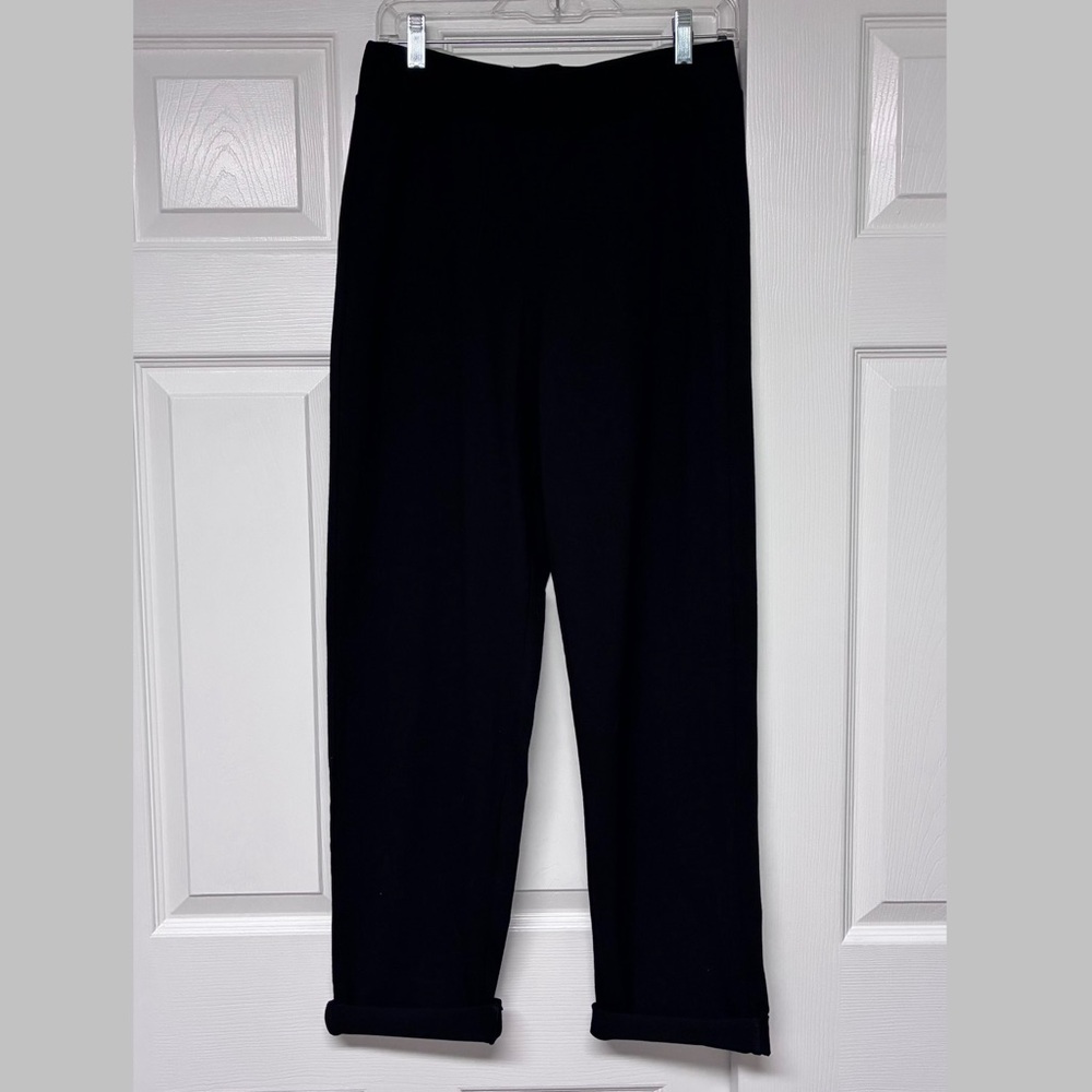 NWT Croft & Barrow 
The Easy Knit Pant, Black, Style: Straight. Size Small Long